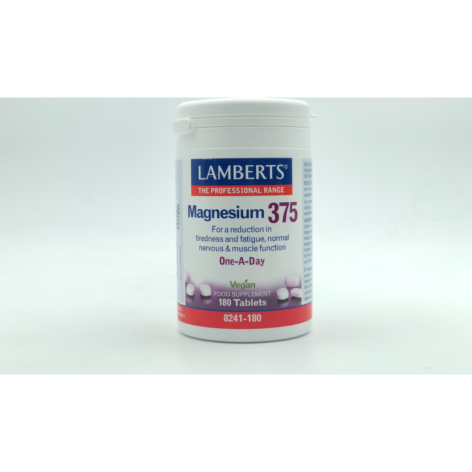 Lamberts Magnesio 375 180comp