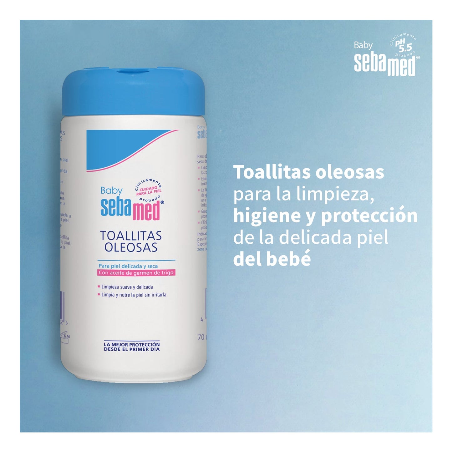 Sebamed Baby Toallitas Oleosas 70uds