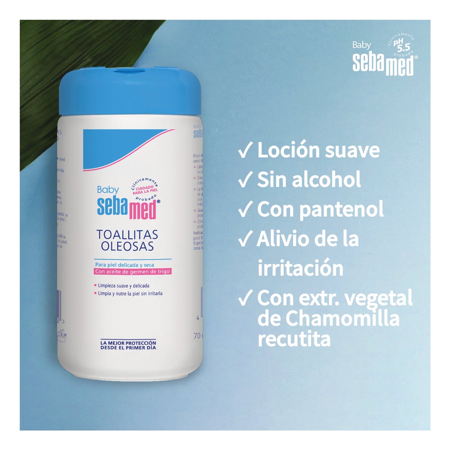 Sebamed Baby Toallitas Oleosas 70uds