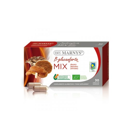 Marnys B-glucanforte Mix de Setas BIO 30caps