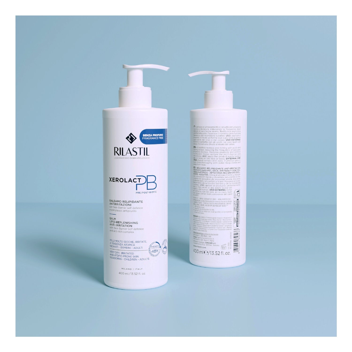 Rilastil Xerolact PB Bálsamo Relipidizante y Antiirritaciones 400ml
