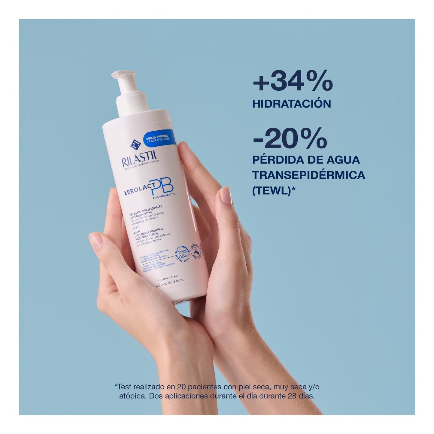 Rilastil Xerolact PB Bálsamo Relipidizante y Antiirritaciones 400ml
