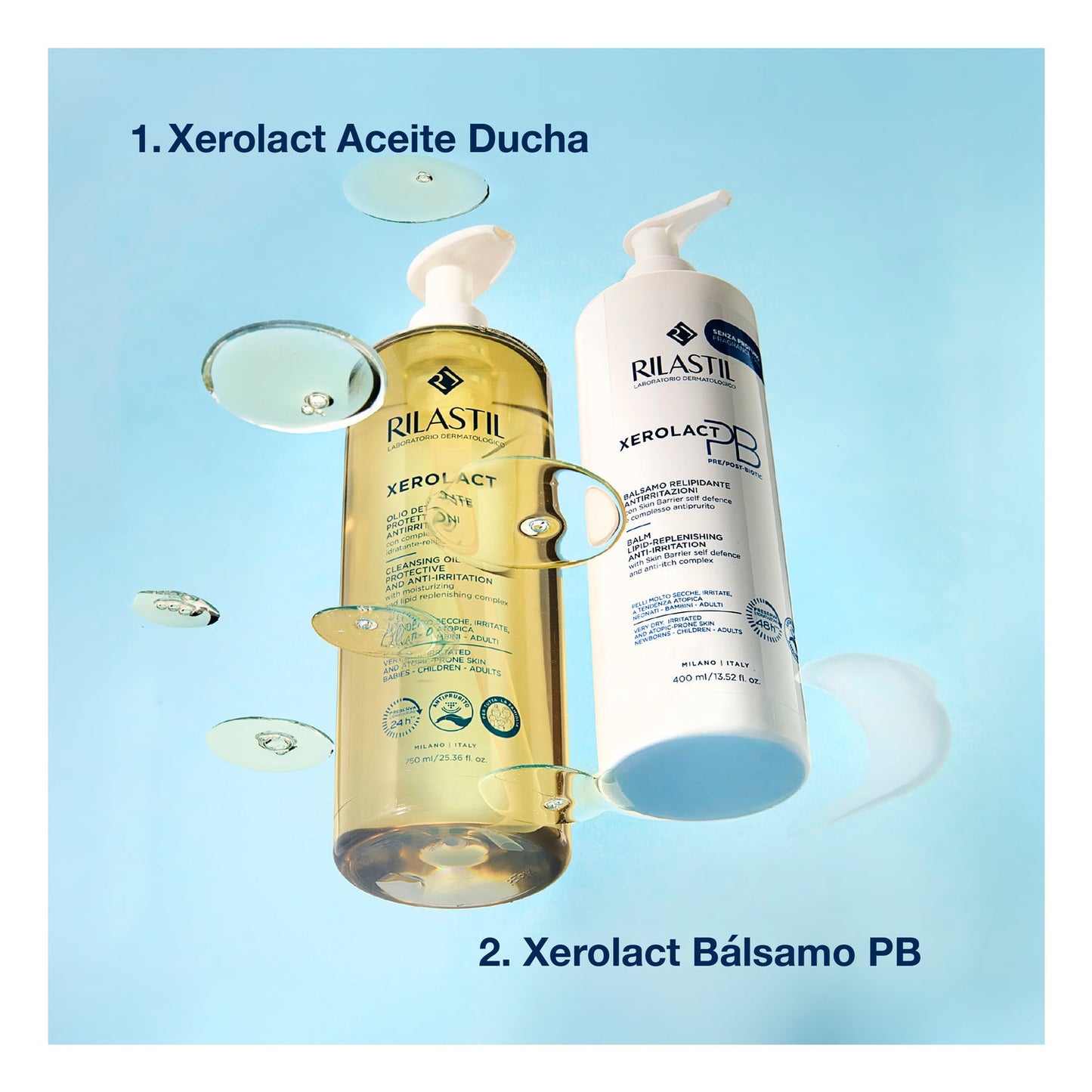Rilastil Xerolact PB Bálsamo Relipidizante y Antiirritaciones 400ml