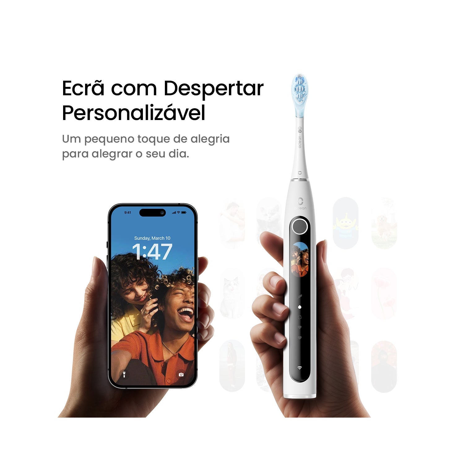Oclean X Pro 20 Cepillo Eléctrico Sónico Blanco 1 Ud