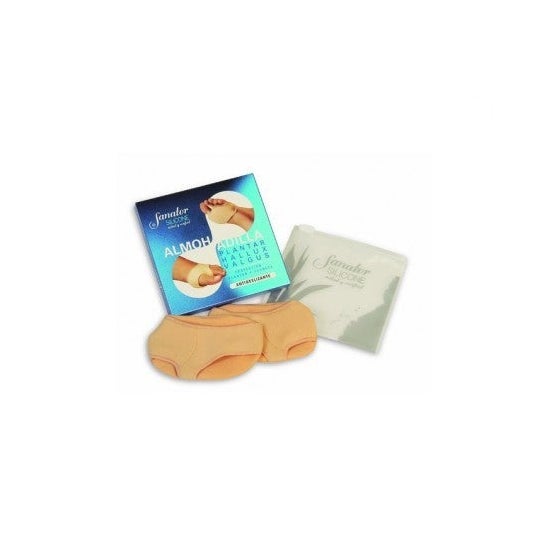Comforsil Hallux Valgus Sanator almohadilla plantar silicona 36/38 1ud