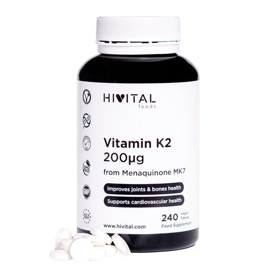 Hivital Foods Vitamina K2 Mk7 200mcg 240comp