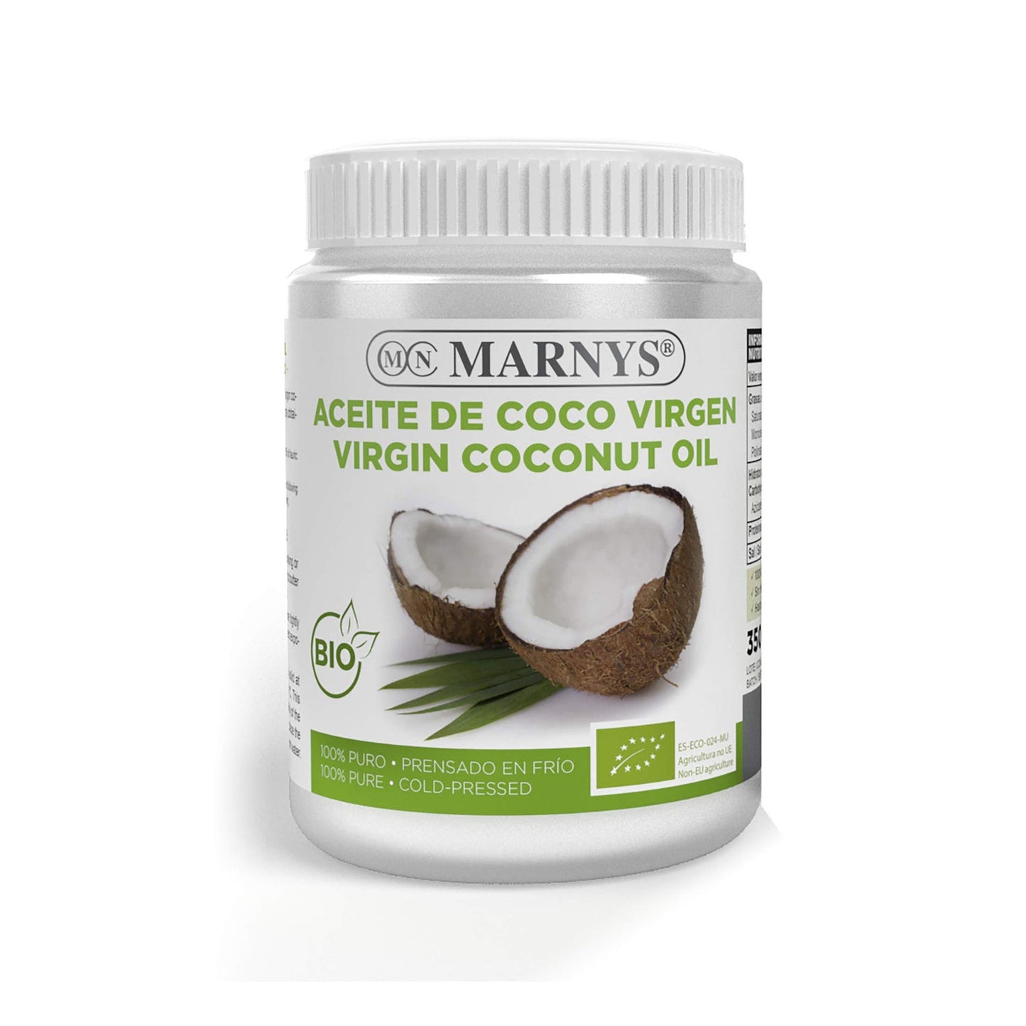 Marnys Aceite de Coco Virgen BIO 350 g