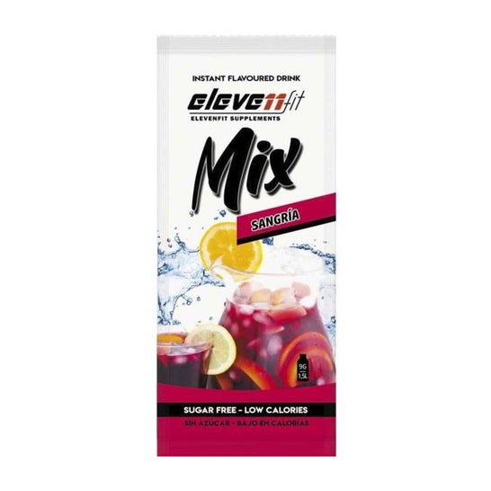 Elevenfit Mix Sangría Bebida Instantánea sin Azúcar 9g