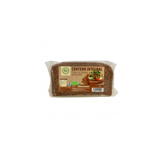 Solnatural Pan Alemán Centeno Int Bio 500g