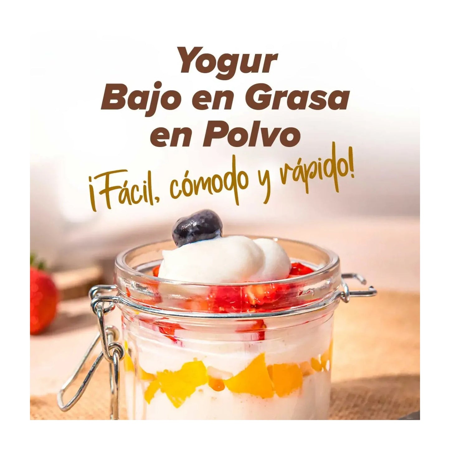 HSN Yogur Bajo en Grasa en Polvo 500g