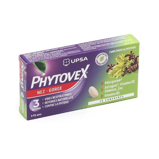 Phytovex Nariz Garganta 3 Accion 20comp