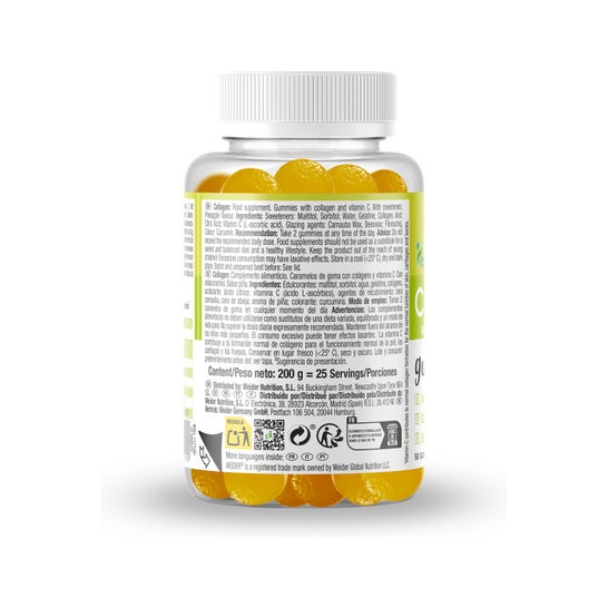 Weider Collagen Gominolas Sabor Piña 50uds