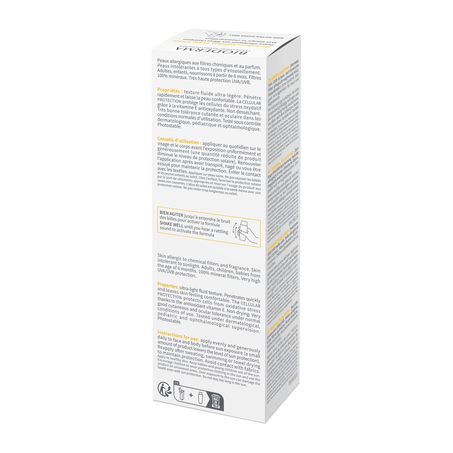 Bioderma Photoderm Mineral Fluide SPF50+ 75g
