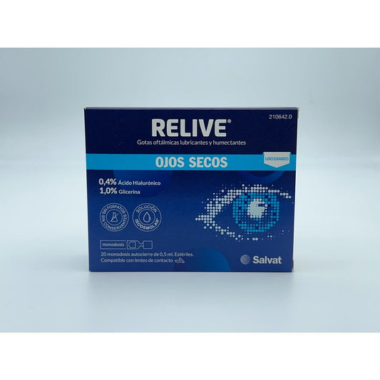 Relive Ojos Secos 20x0,5ml