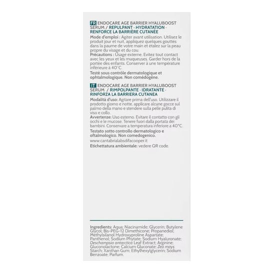 Endocare Hyaluboost Age Barrier Sérum 30ml