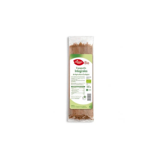 Granero Alimentacion Espaguetis Integrales 500 g