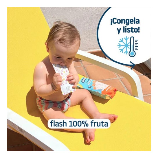 Smileat Smilado Flash Ecológico de Albaricoque y Plátano 50g