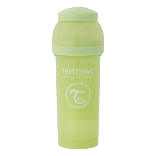 Twistshake Biberón Anti-Cólico Verde 260ml 1ud