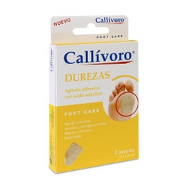 Callivoro Durezas Apósito de Tejido 7,2x5cm 2uds