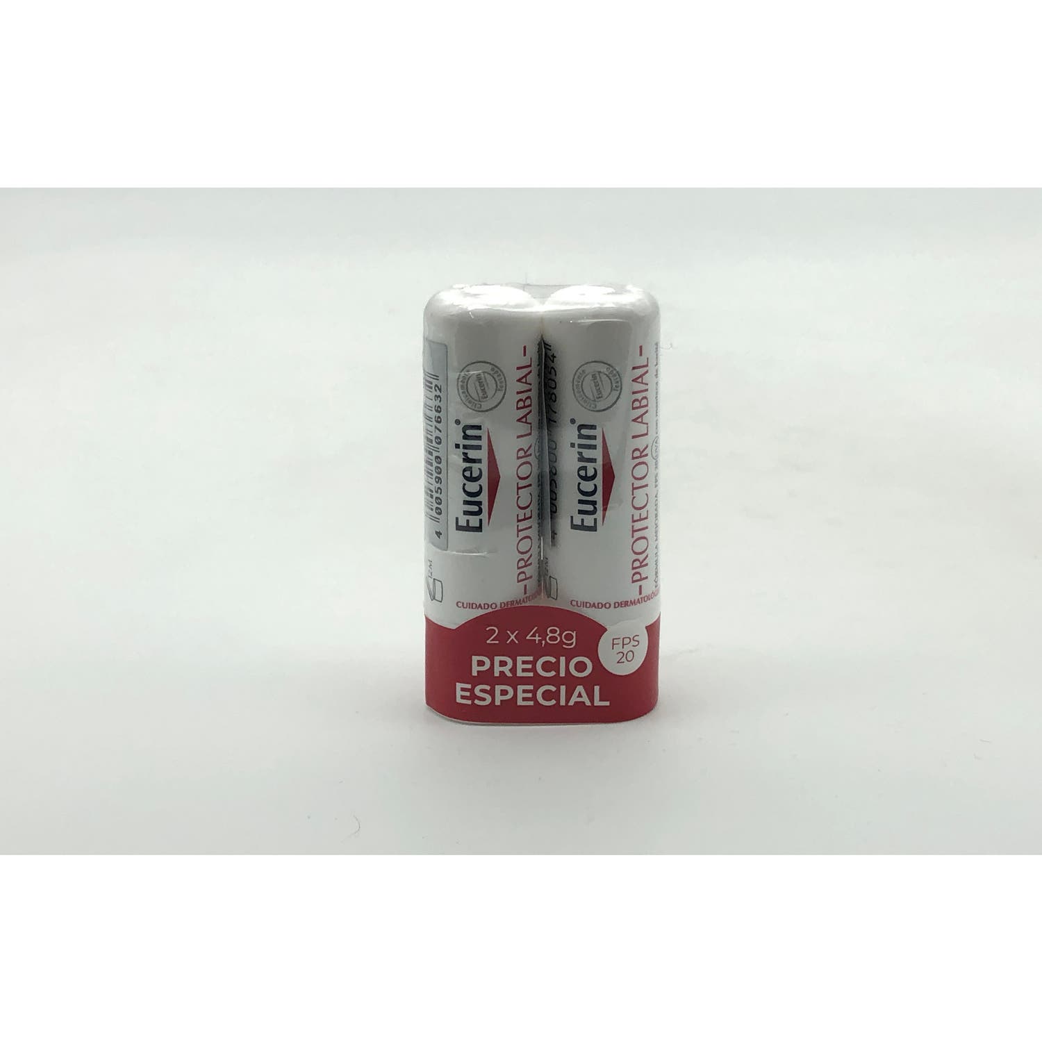Eucerin Duplo Protector Labial SPF20 2x4,8g