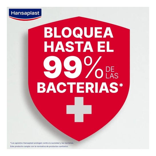 Hansaplast Med+ Sensitive XXL Apósitos 8x10 cm 5 uds