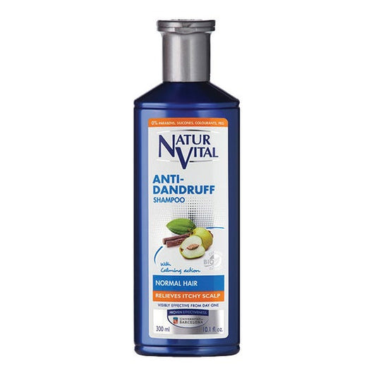NaturVital Champú Anticaspa Calmante Cabello Normal 300ml
