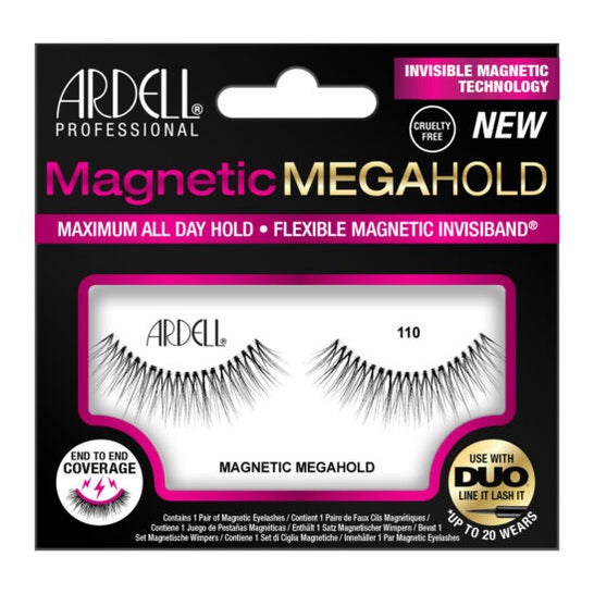 Ardell Magnetic Megahold Pestañas Postizas Nro 110 1 par