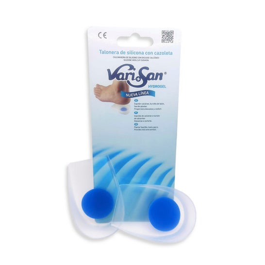 Vari+San Hydrogel Talonera Cazoleta Talla Grande 2uds