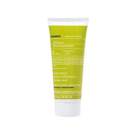Korres Santorini Grape Volcanic SkinReset Mask 70ml