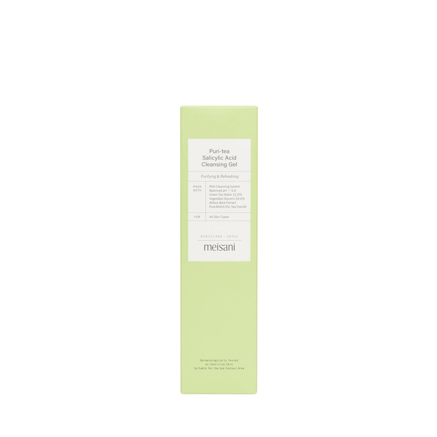 Meisani Puri,Tea Salicylic Acid Cleansing Gel 150ml
