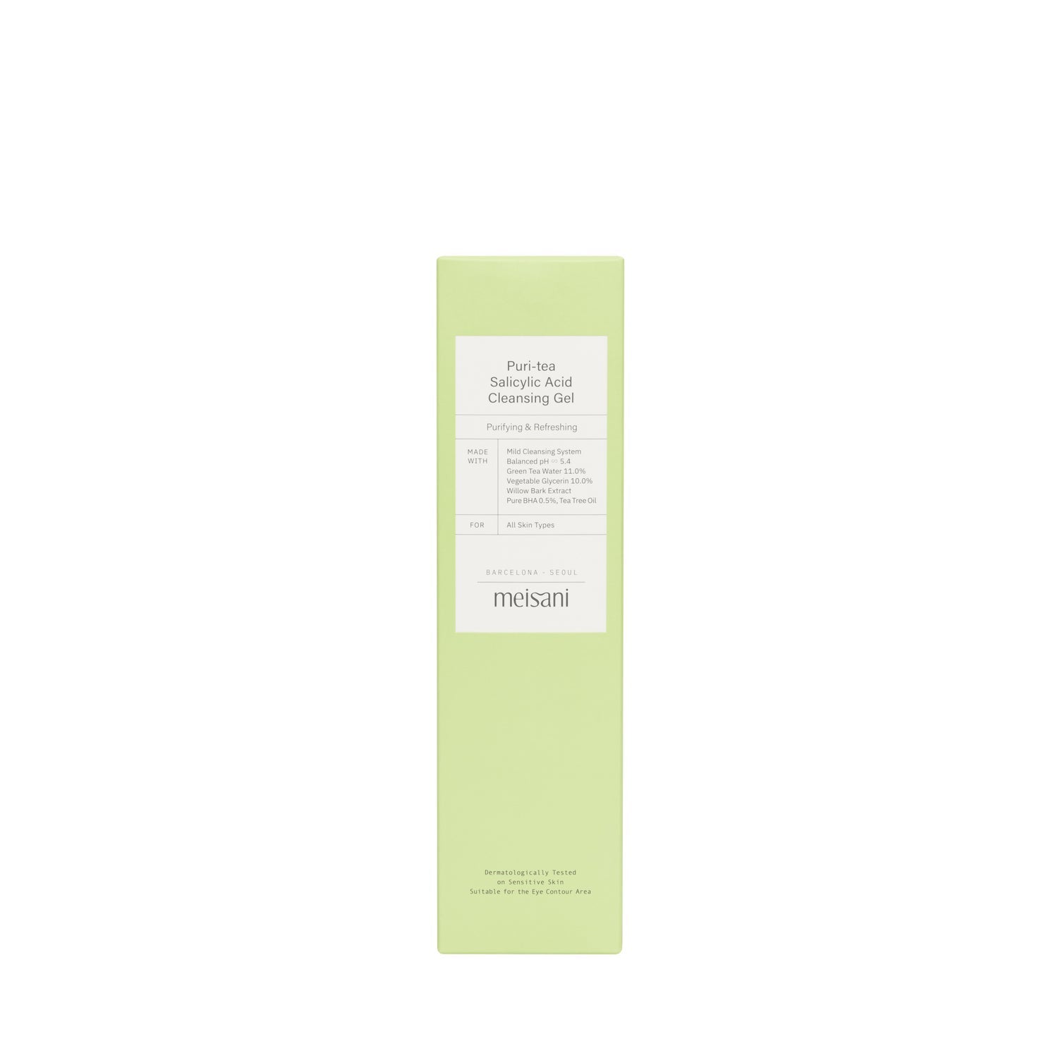 Meisani Puri,Tea Salicylic Acid Cleansing Gel 150ml