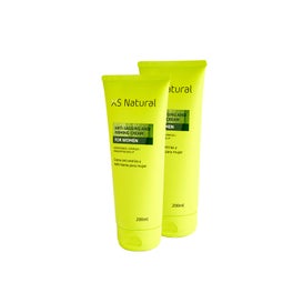 Xs Natural Crema Antiestrías Reafirmante 2x200ml