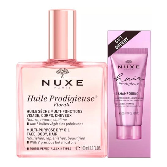 Nuxe Huile Prodigieuse Floral 100ml + Hair Prodigieux Champ 30ml