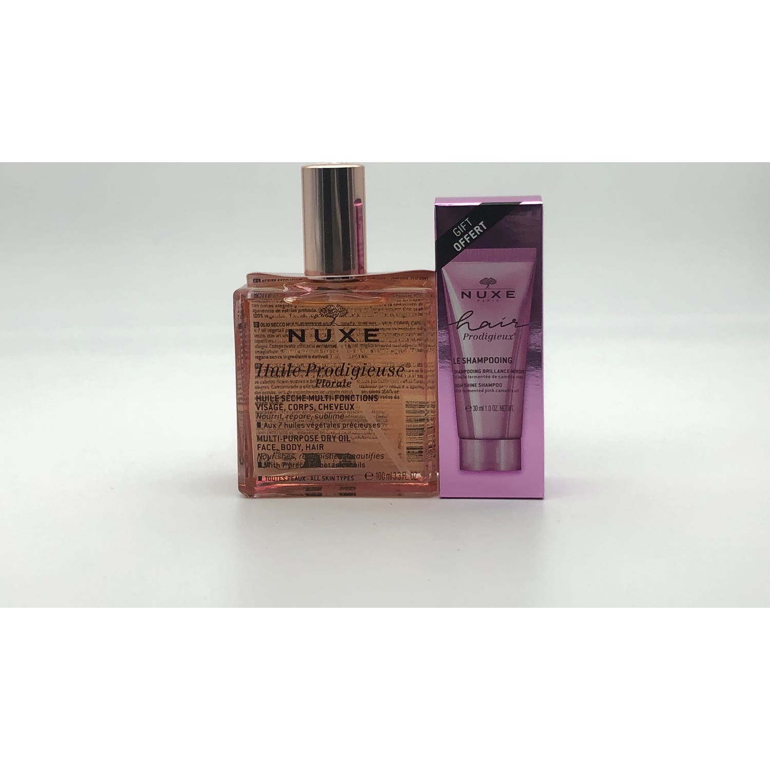 Nuxe Huile Prodigieuse Floral 100ml + Hair Prodigieux Champ 30ml