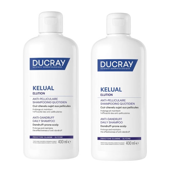 Ducray Elution Champú Suave Reequilibrante 2x400ml