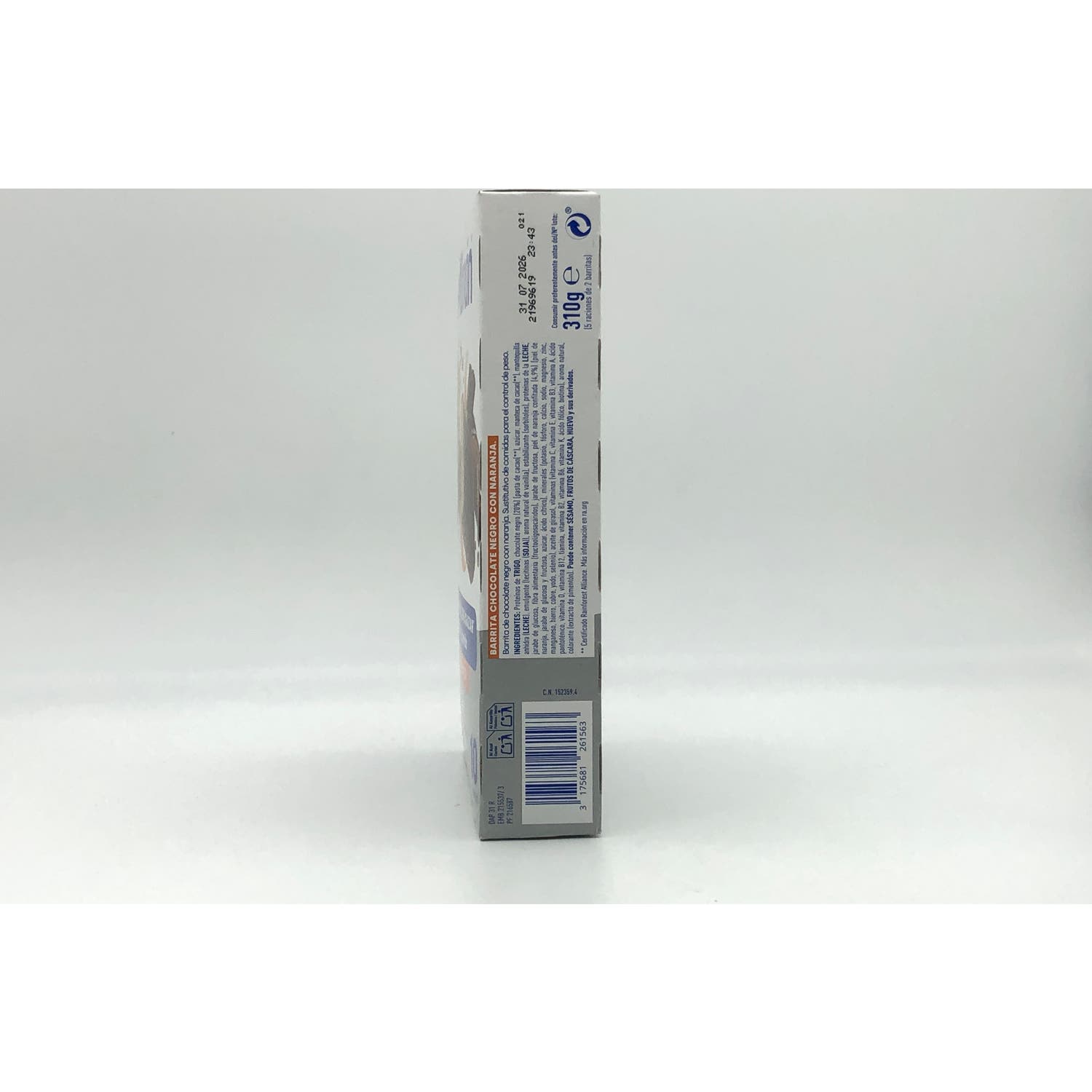 biManán Barritas Sustitutivas Sabor Chocolate y Naranja 10uds
