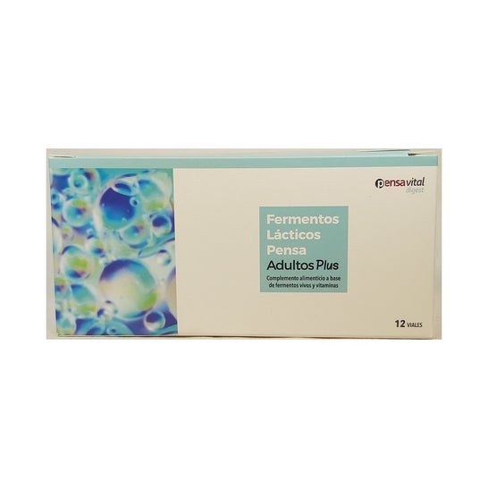 Fermentos Lacticos Pensa Adultos Plus 12 Viales