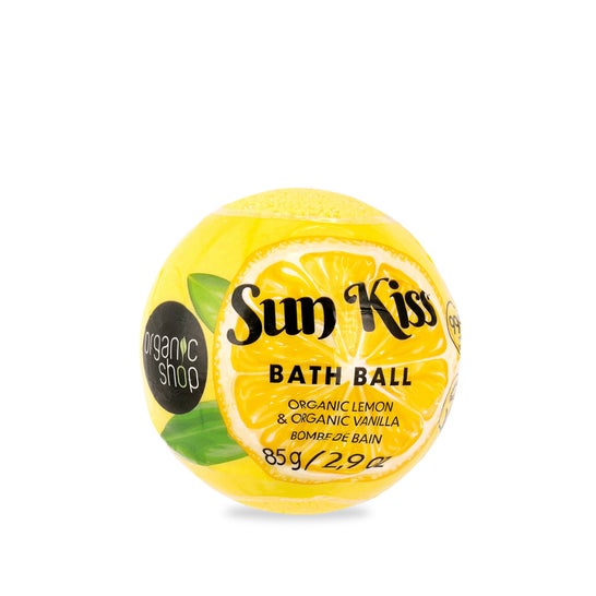Organic Shop Sun Kiss Shop Bomba Limón y Vainilla Orgánicos 85 g
