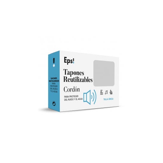 Deiters Eps! Tapones Reutilizables cordón 2uds