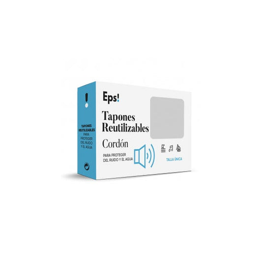 Deiters Eps! Tapones Reutilizables cordón 2uds