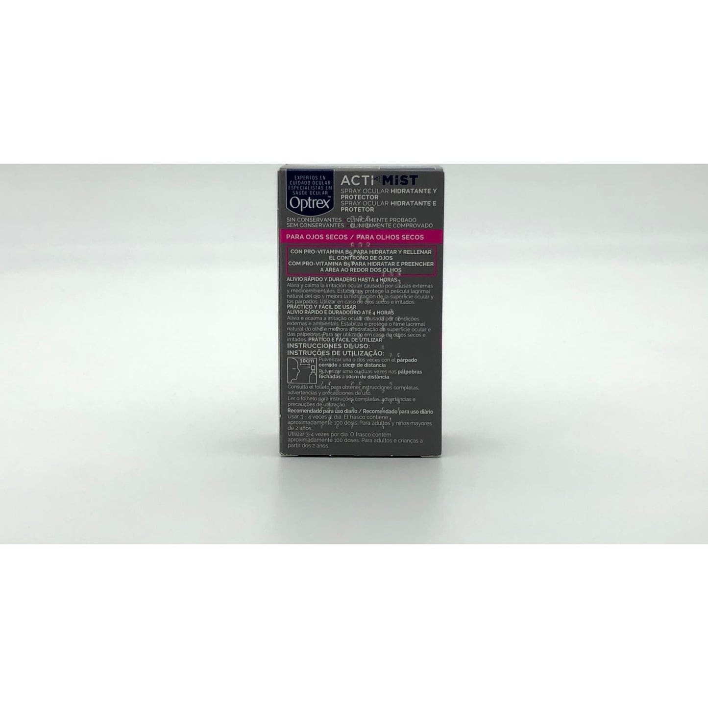 Optrex Actimist 2in1 Spray Ocular Ojos Secos e Irritados 10ml