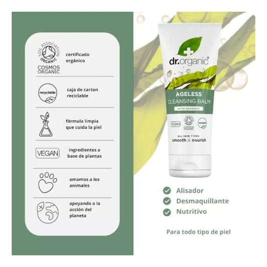Dr. Organic Ageless Bálsamo Limpiador Facial 100ml