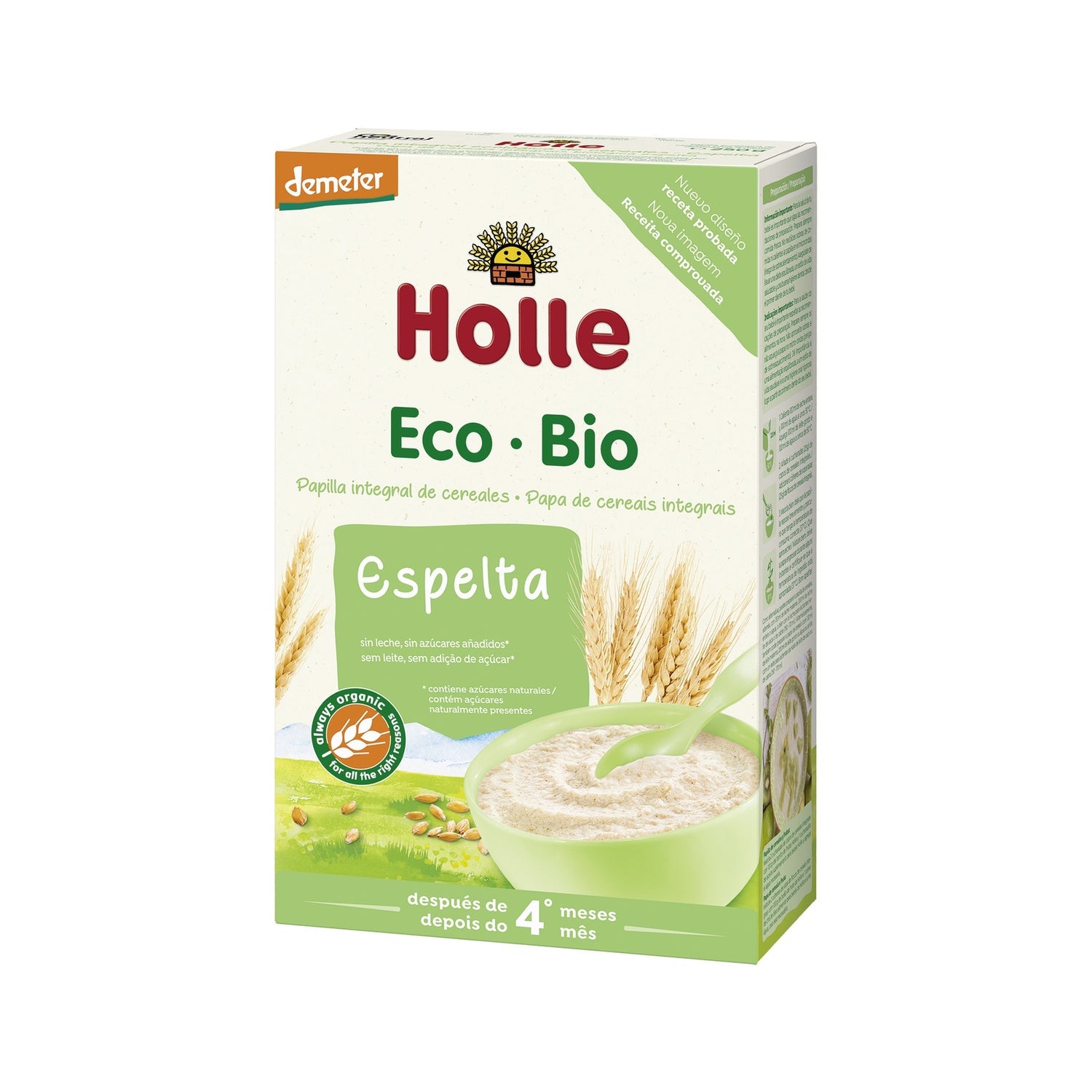 Holle Papilla de Espelta 250g