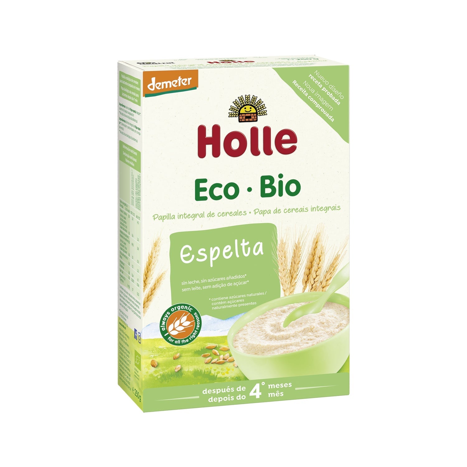 Holle Papilla de Espelta 250g
