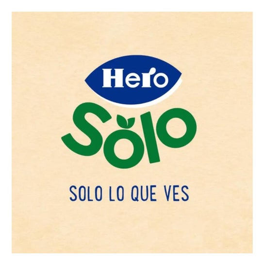 Hero Baby Solo Manzana Melocotón y Plátano 190g
