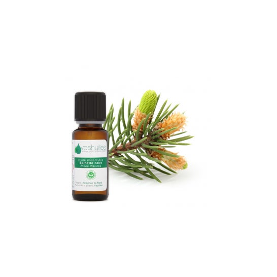 Voshuiles Aceite Esencial de Abeto Negro 10 ml