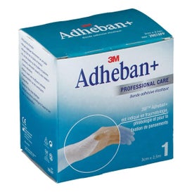 3M Adheban+ Venda Elástica Adhesiva 10cmx2,5m 1ud