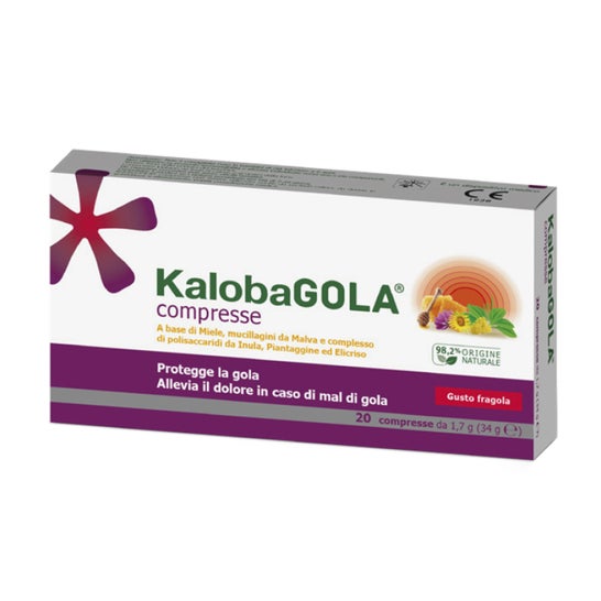 Schwabe Kaloba Fresa Garganta 24caps