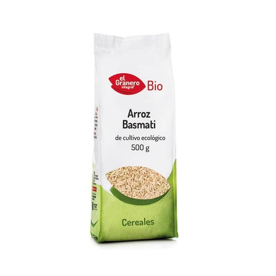El granero Integral Arroz Integral Basmati Bio 500 g