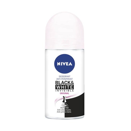 Nivea Black & White Invisible Roll-On Desodorante 50 ml